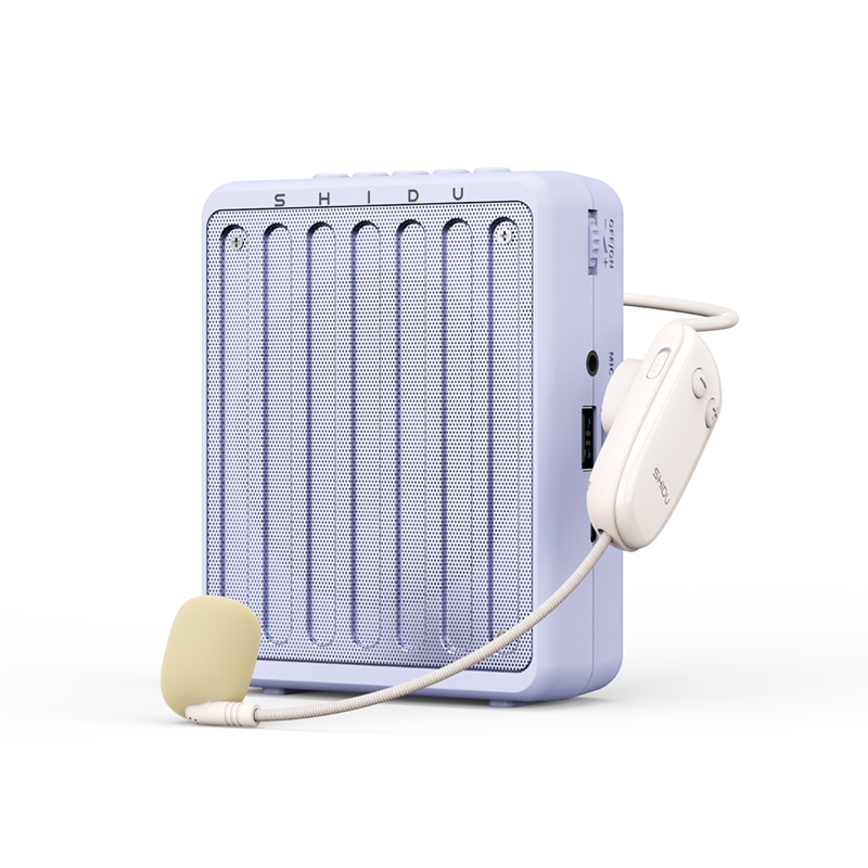 SHIDU M200 10W Voice Amplifier for Classroom & Tour Guides – Wireless Mic